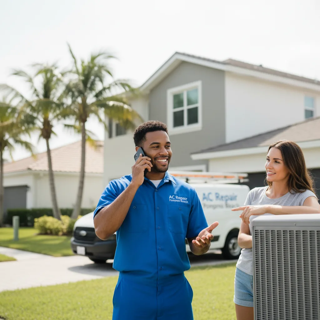 AC Repair Pompano Beach customer support in Penasco